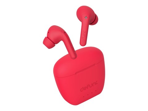 Defunc | Słuchawki douszne | True Audio | Wbudowany mikrofon | Bluetooth | Bezprzewodowy | Czerwony Defunc | Słuchawki douszne | True Audio | Wbudowany mikrofon | Bluetooth | Bezprzewodowy | Czerwony