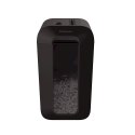 Fellowes Powershred | LX65 | Cross-cut | Niszczarka | P-4 | Karty kredytowe | Zszywki | Spinacze | Papier | 22 litry | Czarny