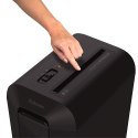 Fellowes Powershred | LX65 | Cross-cut | Niszczarka | P-4 | Karty kredytowe | Zszywki | Spinacze | Papier | 22 litry | Czarny