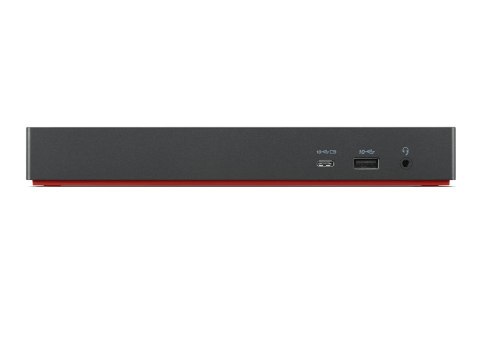 Lenovo | ThinkPad | Uniwersalna stacja dokująca Thunderbolt 4 | Stacja dokująca | Porty Ethernet LAN (RJ-45) 1 | Porty DisplayPo Lenovo | ThinkPad | Uniwersalna stacja dokująca Thunderbolt 4 | Stacja dokująca | Porty Ethernet LAN (RJ-45) 1 | Porty DisplayPo