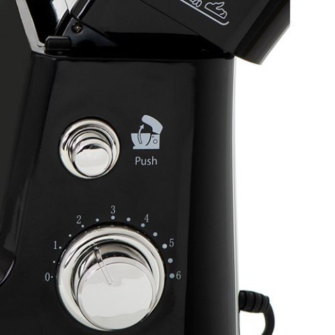 Mesko | MS 4217 | Pojemność misy 3,5 L | 1200 W | Liczba prędkości 6 | Materiał wałka | Stal nierdzewna/czarny Mesko | MS 4217 | Pojemność misy 3,5 L | 1200 W | Liczba prędkości 6 | Materiał wałka | Stal nierdzewna/czarny