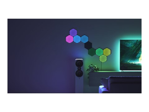 Nanoleaf Shapes Black Hexagon Expansion pack (3 panels) Nanoleaf | Shapes Black Hexagon Expansion pack (3 panels) | 42 W | WiFi Nanoleaf Shapes Black Hexagon Expansion pack (3 panels) Nanoleaf | Shapes Black Hexagon Expansion pack (3 panels) | 42 W | WiFi