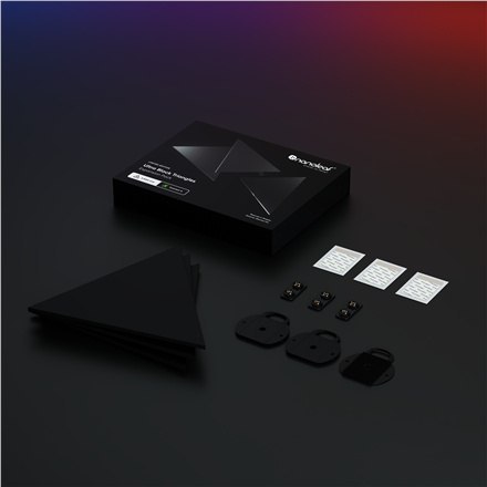 Nanoleaf Shapes Black Triangles Expansion Pack (3 panels) Nanoleaf | Shapes Black Triangles Expansion Pack (3 panels) | 42 W | W Nanoleaf Shapes Black Triangles Expansion Pack (3 panels) Nanoleaf | Shapes Black Triangles Expansion Pack (3 panels) | 42 W | W