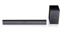 Sharp | HT-SBW182 2.1 Slim Soundbar | Czarny | Nie | AUX in | Bluetooth | HDMI, Optyczny, Bluetooth | 160 W | Połączenie bezprze