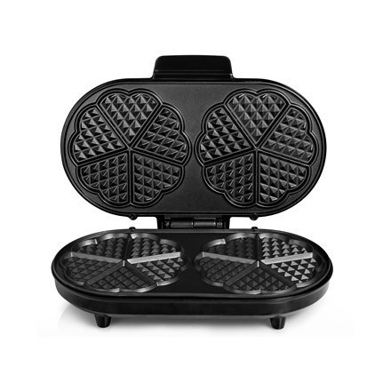Tristar | Gofrownica | WF-2120 | 1200 W | Ilość ciasta 10 | W kształcie serca | Czarny Tristar | Gofrownica | WF-2120 | 1200 W | Ilość ciasta 10 | W kształcie serca | Czarny