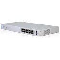 Ubiquiti UniFi Switch USW-16-POE - switch - 16 portów - zarządzany - do montażu w szafie rack