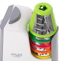 Adler | Krajarka Do Warzyw | AD 4815 | Biało-Szara | 150 W
