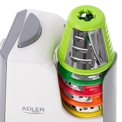 Adler | Krajarka Do Warzyw | AD 4815 | Biało-Szara | 150 W Adler | Krajarka Do Warzyw | AD 4815 | Biało-Szara | 150 W