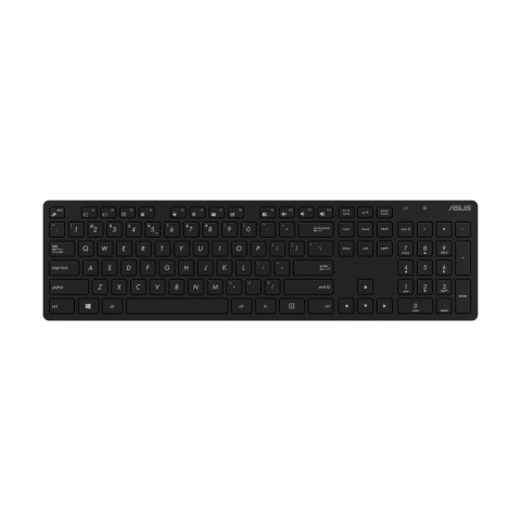 Asus W5000 | Zestaw klawiatura i mysz | Bezprzewodowy | USA | Czarny Asus W5000 | Zestaw klawiatura i mysz | Bezprzewodowy | USA | Czarny