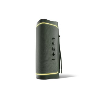 Głośnik Energy Sistem z diodami RGB | Yume ECO | 15 W | Wodoodporny | Bluetooth | Zielony | Przenośny | Bezprzewodowe połączenie