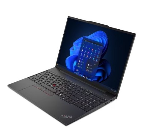 Lenovo | ThinkPad E16 Gen 2 | Black | 16 " | IPS | WUXGA | 1920 x 1200 pikseli | Anti-glare | Intel Core U5 | 125U | 16 GB | SO- Lenovo | ThinkPad E16 Gen 2 | Black | 16 " | IPS | WUXGA | 1920 x 1200 pikseli | Anti-glare | Intel Core U5 | 125U | 16 GB | SO-