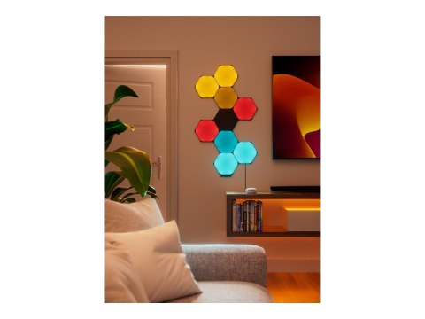 Nanoleaf Shapes Czarny Starter Kit Sześciokąty (9 paneli) Nanoleaf | Shapes Czarny Starter Kit Sześciokąty (9 paneli) | 42 W | W Nanoleaf Shapes Czarny Starter Kit Sześciokąty (9 paneli) Nanoleaf | Shapes Czarny Starter Kit Sześciokąty (9 paneli) | 42 W | W