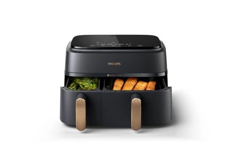 Philips Airfryer | NA352/00 | Moc 2750 W | Pojemność 9 l | Technologia Rapid Air | Kolor szary/miedziany Philips Airfryer | NA352/00 | Moc 2750 W | Pojemność 9 l | Technologia Rapid Air | Kolor szary/miedziany