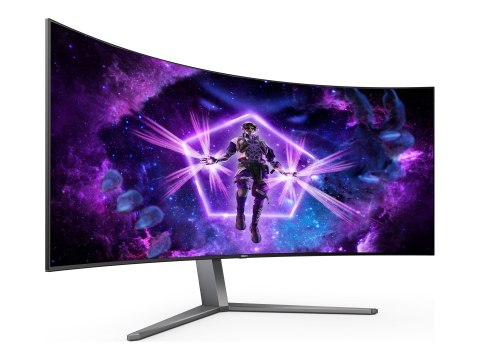 AG456UCZD AGON PRO | 45 " | OLED | QHD | 21:9 | 240 Hz | 0,03 ms | 3440 x 1440 pikseli | 2 porty HDMI | Czarny | Gwarancja 36 mi