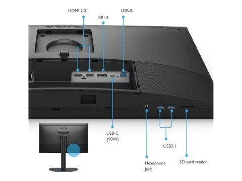 Benq | SW272Q | 27-calowy monitor | Matryca IPS | Rozdzielczość 2560 x 1440 pikseli | Proporcje 16:9 | Czas reakcji 5 ms | Jasno Benq | SW272Q | 27-calowy monitor | Matryca IPS | Rozdzielczość 2560 x 1440 pikseli | Proporcje 16:9 | Czas reakcji 5 ms | Jasno