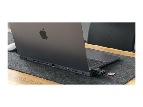 Hyper HyperDrive Triple-4K Docking - For Intel & M1/M2 Pro/Max MB Pro Hyper HyperDrive Triple-4K Docking - For Intel & M1/M2 Pro/Max MB Pro