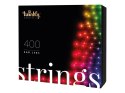 Twinkly strings 400L 4,3mm RGB Twinkly | Strings Smart LED Lights 400 RGB (Multicolor), 32m, czarny przewód | RGB - 16M+ kolorów