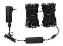 Twinkly strings 400L 4,3mm RGB Twinkly | Strings Smart LED Lights 400 RGB (Multicolor), 32m, czarny przewód | RGB - 16M+ kolorów