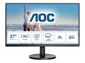 AOC | Monitor | Q27B3MA | 27 " | VA | QHD | 16:9 | 75 Hz | 4 ms | 2560 x 1440 | 250 cd/m² | Porty HDMI w ilości 1 | Czarny | Gwa
