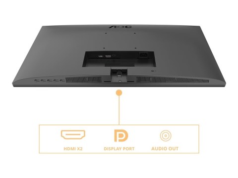AOC U27B3M | 27 " | VA | UHD | 16:9 | 60 Hz | 4 ms | 3840 x 2160 pikseli | 300 cd/m² | 2 porty HDMI AOC U27B3M | 27 " | VA | UHD | 16:9 | 60 Hz | 4 ms | 3840 x 2160 pikseli | 300 cd/m² | 2 porty HDMI