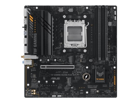 Asus | TUF GAMING A620M-PLUS WIFI | Rodzina procesorów AMD | Gniazdo procesora AM5 | DDR5 DIMM | Gniazda pamięci 4 | Obsługiwane Asus | TUF GAMING A620M-PLUS WIFI | Rodzina procesorów AMD | Gniazdo procesora AM5 | DDR5 DIMM | Gniazda pamięci 4 | Obsługiwane