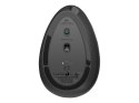 Logitech | Ergonomiczna mysz | MX VERTICAL | Bezprzewodowa | USB, Bluetooth | Grafitowa
