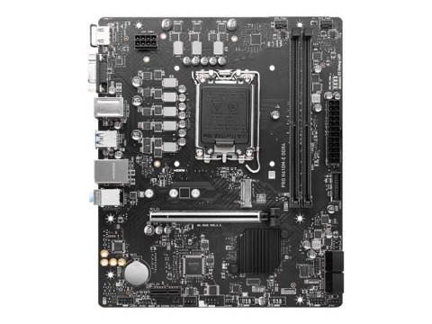 MSI | PRO H610M-E DDR4 | Rodzina procesorów Intel | Gniazdo procesora LGA1700 | DDR4 DIMM | Gniazda pamięci 2 | Obsługiwane inte
