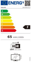 Philips 50PUS8919/12 | 50 | Smart TV | UHD | Czarny