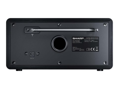 Radio cyfrowe Sharp DR-450(BK), FM/DAB/DAB+, Bluetooth 4.2, funkcja alarmu, Midnight Black | Sharp | Radio cyfrowe | DR-450(BK) Radio cyfrowe Sharp DR-450(BK), FM/DAB/DAB+, Bluetooth 4.2, funkcja alarmu, Midnight Black | Sharp | Radio cyfrowe | DR-450(BK)