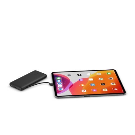 Belkin BoostCharge Plus | Power bank | 10000 mAh | Total 2: Lightning, 24 pin USB-C | Czarny Belkin BoostCharge Plus | Power bank | 10000 mAh | Total 2: Lightning, 24 pin USB-C | Czarny