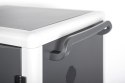 DIGITUS | Wózek - zamykany | 30 tabletów / notebooków | Trzy wentylatory, 30-portowe gniazda zasilania USB-C