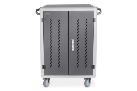 DIGITUS | Wózek - zamykany | 30 tabletów / notebooków | Trzy wentylatory, 30-portowe gniazda zasilania USB-C DIGITUS | Wózek - zamykany | 30 tabletów / notebooków | Trzy wentylatory, 30-portowe gniazda zasilania USB-C
