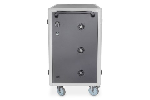 DIGITUS | Wózek - zamykany | 30 tabletów / notebooków | Trzy wentylatory, 30-portowe gniazda zasilania USB-C DIGITUS | Wózek - zamykany | 30 tabletów / notebooków | Trzy wentylatory, 30-portowe gniazda zasilania USB-C