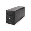 Digitus | Line-Interactive UPS | Line-Interactive UPS DN-170063, 600VA, 360W, 1x akumulator 12V/7Ah, 2x gniazdo CEE 7/7, 2x RJ-1