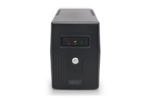 Digitus | Line-Interactive UPS | Line-Interactive UPS DN-170063, 600VA, 360W, 1x akumulator 12V/7Ah, 2x gniazdo CEE 7/7, 2x RJ-1 Digitus | Line-Interactive UPS | Line-Interactive UPS DN-170063, 600VA, 360W, 1x akumulator 12V/7Ah, 2x gniazdo CEE 7/7, 2x RJ-1