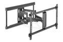 Digitus | Uchwyt ścienny | 37-80 " | Maksymalna waga (udźwig) 60 kg | Czarny