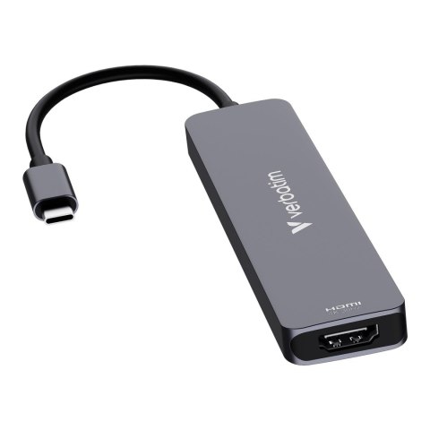 Hub USB Verbatim Multi Port Essentials USB-C PD, USB-C, 2xUSB-A 3.0, HDMI, SD/microSD Hub USB Verbatim Multi Port Essentials USB-C PD, USB-C, 2xUSB-A 3.0, HDMI, SD/microSD