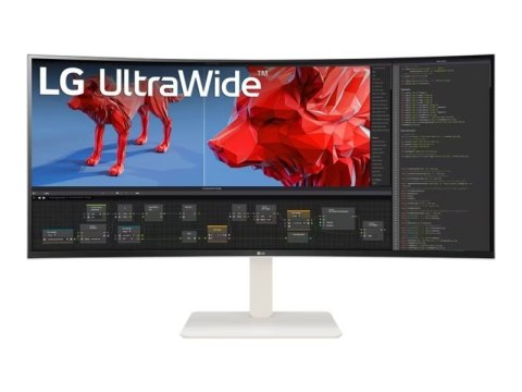 LG | 38WR85QC-W | 38 " | IPS | 21:9 | 144 Hz | 1 ms | 3840 x 1600 pikseli | 450 cd/m² | 2 porty HDMI LG | 38WR85QC-W | 38 " | IPS | 21:9 | 144 Hz | 1 ms | 3840 x 1600 pikseli | 450 cd/m² | 2 porty HDMI