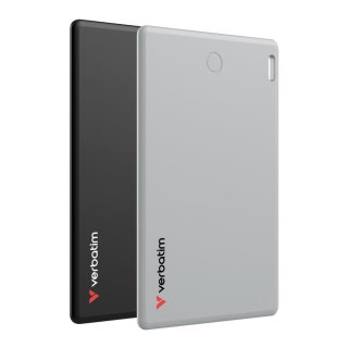 Lokalizator Verbatim My Finder Card MYFCR-02BS Bluetooth NFC do Apple dwupak czarny/srebrny