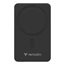 Powerbank Verbatim Charge 'n' Go Essentials Magnetic Wireless 5000mAh USB-C PD 3.0 Black