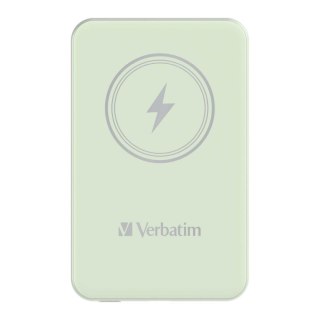 Powerbank Verbatim Charge 'n' Go Magnetic Wireless 5000mAh USB-C PD 3.0 Green