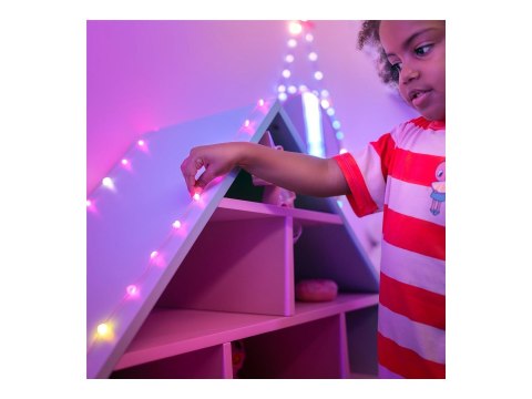 Twinkly Candies 100 diod LED RGB w kształcie serca, przezroczysty przewód, USB-C|Twinkly Twinkly Candies 100 diod LED RGB w kształcie serca, przezroczysty przewód, USB-C|Twinkly