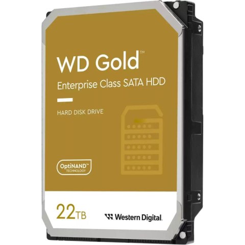 Dysk WD Gold™ WD221KRYZ 22TB 3,5" 7200 512MB SATA III Dysk WD Gold™ WD221KRYZ 22TB 3,5" 7200 512MB SATA III