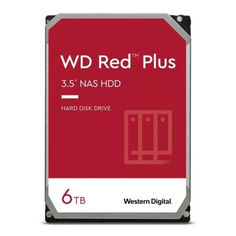 Dysk WD Red™ Plus WD60EFPX 6TB 3,5" 256MB SATA III Dysk WD Red™ Plus WD60EFPX 6TB 3,5" 256MB SATA III