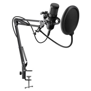 Mikrofon przewodowy Defender SPACE GMC 450 ze statywem STREAM strumieniowy USB