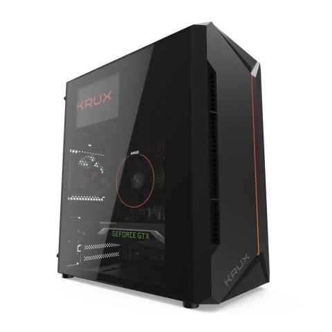 Obudowa KRUX Astro mATX/mITX z oknem, bez zasilacza Obudowa KRUX Astro mATX/mITX z oknem, bez zasilacza