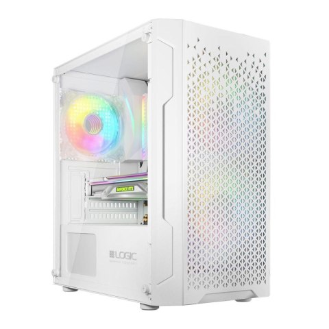 Obudowa LOGIC ARAMIS ARGB mATX/mITX Mini USB 3.0 Biała Obudowa LOGIC ARAMIS ARGB mATX/mITX Mini USB 3.0 Biała