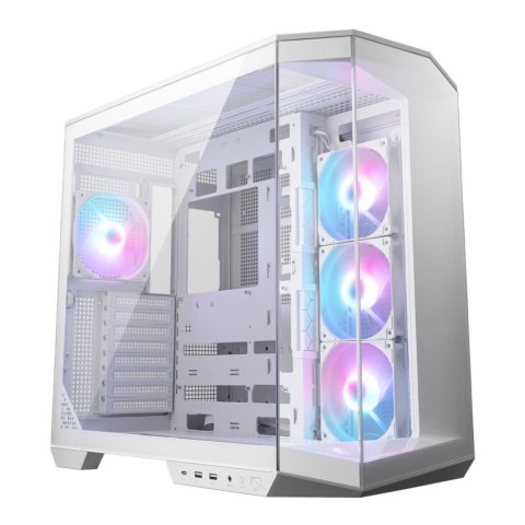 Obudowa MSI MAG PANO 100R PZ WHITE ATX Midi z oknem, bez zasilacza Obudowa MSI MAG PANO 100R PZ WHITE ATX Midi z oknem, bez zasilacza