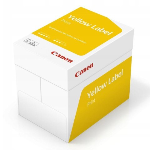 Papier ksero Canon Yellow Label Print A4 80g - Karton 5x ryza (2500 arkuszy) Matowy Papier ksero Canon Yellow Label Print A4 80g - Karton 5x ryza (2500 arkuszy) Matowy