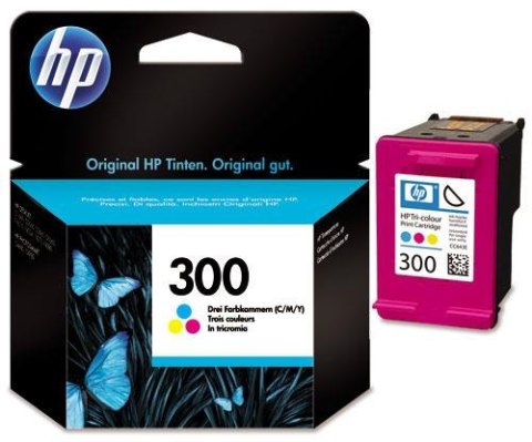 Tusz HP 300 Color, 4 ml, 165 stron Tusz HP 300 Color, 4 ml, 165 stron